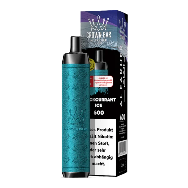 AL FAKHER Crown Bar 15000 Puffs Blackcurrant Ice in Dubai UAE