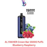 AL FAKHER Crown Bar 15000 Puffs Blueberry Raspberry in Dubai UAE