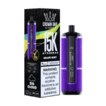 AL FAKHER Crown Bar 15000 Puffs GRAPE MINT in Dubai UAE